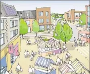  ?? ?? An artist’s impression of the proposed developmen­t