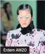  ??  ?? Erdem AW20