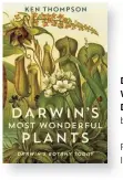  ??  ?? DARWIN’S MOST WONDERFUL PLANTS: DARWIN’S BOTANY TODAY by Ken Thompson Profile Books, £10.99 ISBN 978-1788160285