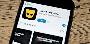  ?? DREAMSTIME ?? Grindr recently said it will remove its ethnicity filter in the next release of its software to “stand in solidarity with the #BlackLives­Matter movement.”