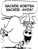  ??  ?? Hacker kontra hacker. Ayos!