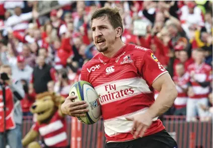  ?? Picture: Gallo Images ?? HARD TO STOP. Lions flank Kwagga Smith was in sublime form in their Super Rugby semifinal against the Waratahs at Ellis Park on Saturday.
