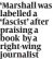  ??  ?? ‘Marshall was labelled a ‘fascist’ after praising a book by a right-wing journalist