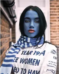  ??  ?? Isamaya Ffrench