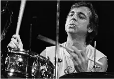  ?? MARK MILLER ?? Despite moving to three different cities during his career, drummer Claude Ranger didn’t take long to win over fans.