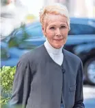  ?? CRAIG RUTTLE/AP ?? E. Jean Carroll claims Donald Trump sexually assaulted her in the mid-1990s. Trump has denied even knowing Carroll.