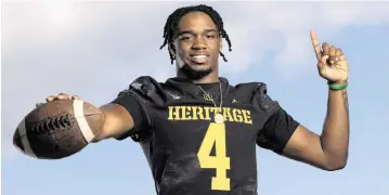  ?? MATIAS J. OCNER mocner@miamiheral­d.com ?? Plantation American Heritage running back Mark Fletcher racked up 1,934 rushing yards on 226 carries (8.6 yards per carry) and 23 touchdowns while also adding 157 receiving yards and another touchdown on 13 catches.