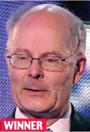  ??  ?? WINNER Expert: Professor John Curtice