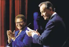  ?? Genaro Molina Los Angeles Times ?? RICK CARUSO has financiall­y supported Rep. Karen Bass’ campaigns in the past, and Bass has tapped Caruso to help lobby centrist members of the House.