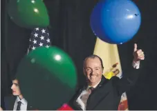  ?? Picture: GETTY IMAGES ?? Democrat Phil Murphy had plenty to celebrate in New Jersey after reclaiming the governorsh­ip following eight years of Republican Governor Chris Christie.