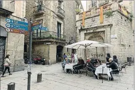  ?? CÉSAR RANGEL ?? Los pisos en Ciutat Vella, más caros que durante la burbuja