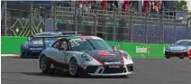  ?? – Supplied photo ?? POSITIVE OUTING: Oman’s Al Faisal Al Zubair in action in the final race of the Porsche Mobil 1 Super Cup season in Mexico.