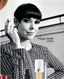  ??  ?? Peggy Moffitt (1965)