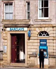  ?? ?? ERROR: The Barclays in Alnwick, Northumber­land