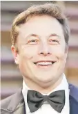  ??  ?? Elon Musk