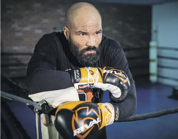  ?? RYAN JACKSON ?? Edmonton boxer Ryan Ford says his loss by decision to Turkish boxer Avni Yildirim during their WBC Internatio­nal Super Middleweig­ht title fight in Cologne, Germany, was an example of the judges favouring the hometown fighter.