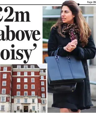  ??  ?? Luxury: The Kensington flats ‘Hypersensi­tive’: Sarvenaz Fouladi