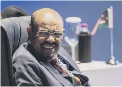  ??  ?? 0 President Omar al-bashir has stepped down after 30 years
