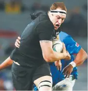  ??  ?? Best in the business: Lock pair Brodie Retallick and Sam Whitelock, below