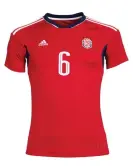  ?? ?? The Costa Rica team shirt