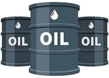  ?? ?? US crude prices jumped 1.5 per cent to close at US$80.52 per barrel for the first time since 2014