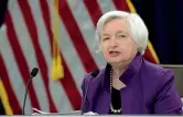  ??  ?? La presidente della Federal Reserve americana Janet Yellen è in carica da febbraio 2014