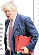  ?? FOTO: REUTERS ?? Als Brexit-Befürworte­r nahm es der britische Außenminis­ter Boris Johnson mit Fakten nicht so genau.