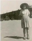  ??  ?? testimone | Fatina Sed all’età di 14 anni a Lubecca, nel 1945