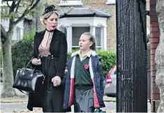  ??  ?? Made up for the school run: Katherine Ryan in The Duchess, on Netflix