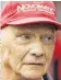  ??  ?? Niki Lauda, Ex-Weltmeiste­r