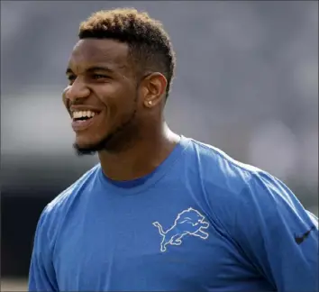  ?? Associated Press ?? Eric Ebron has the potential to have a big impact on the Steelers offense. The coaches are excited to have two quality tight ends at their disposal.