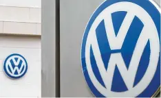  ?? Foto: Paul Richards, afp ?? Es läuft gut für Volkswagen – zumindest wirtschaft­lich.