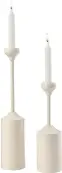  ??  ?? Lacquered taper candle sticks HomeSense, $14.99 Available in store