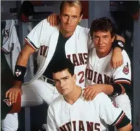  ?? TIMOTHY WHITE, THE ASSOCIATED PRESS ?? Charlie Sheen in “Major League.”