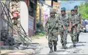  ?? REUTERS ?? Sri Lanka's Special Task Force soldiers in Digana.