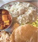  ?? ANURADHA RAJURKAR ?? Vegetarian, home-style Indian fare will be served in a monthly series of drop-in lunches at Amaranth Bakery & Cafe, 3329 W. Lisbon Ave.