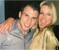  ??  ?? 7 7. With Charlotte Dawson in 2003.