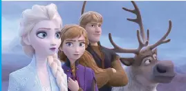  ?? AP ?? Photo shows a scene from ‘Frozen 2.’