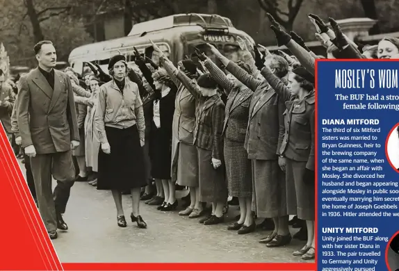  ??  ?? ABOVE It’s been estimated that about 25 percent of the BUF membership were women, who had their own Women’s Section within the party