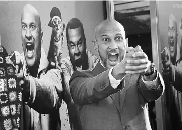  ?? — Relaxnews photo ?? Keegan-Michael Key at the premiere of Keanu, Hollywood, USA, April 2016.