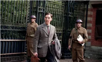  ??  ?? The Imitation Game, directed by Morten Tyldum and starring Benedict Cumberbatc­h it out now.