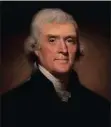  ??  ?? US President Thomas Jefferson arranged a sunset dinner for Ramadaan, making it the first known iftar at the White House, more than 200 years ago.