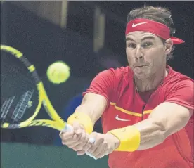  ?? FOTO: J.A. SIRVENT ?? Rafa Nadal repetirá en la segunda edición de la ATP Cup por países