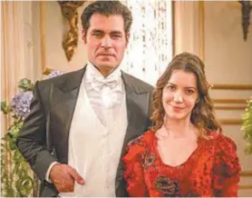  ?? Fotos tv Globo / DivulGação ?? Após fortes emoções, Darcy e Elisabeta terminam juntos e felizes