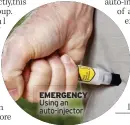  ?? ?? EMERGENCY Using an auto-injector