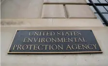 ?? (AP Photo/Pablo Martinez Monsivais, File) ?? In this Sept. 21, 2017, file photo, the Environmen­tal Protection Agency (EPA) Building is shown in Washington. The Trump administra­tion has completed action on one of its biggest remaining rollbacks of public health and environmen­tal rules. EPA administra­tor Andrew Wheeler has wrapped up what he calls a transparen­cy rule. The change could bar the agency from considerin­g the findings of public-health studies unless the studies' raw data is made public.