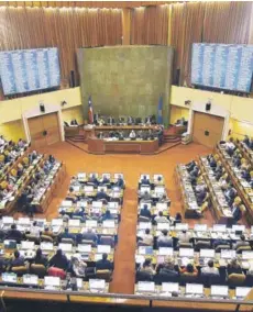  ??  ?? La Cámara de Diputados votará hoy el presupuest­o 2019.