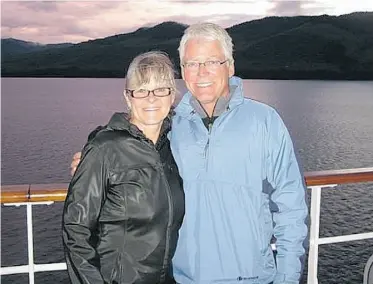  ??  ?? Darlene and Dan MacLeod of Calgary bought a cottage at Oceanside Village Resort.