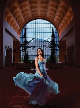  ?? Marie D. De Jesús / Houston Chronicle ?? Grammy Award-winning opera soprano Ana María Martinez will return to the Houston Grand Opera’s performanc­e schedule in 2019 in “Florencia en el Amazonas.”