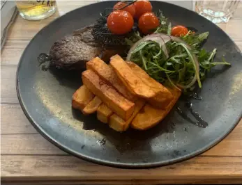  ?? ?? Food, presentati­on and style at The Pheasant in Winnersh is top-notch